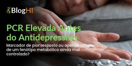 PCR Elevada Antes do Antidepressivo