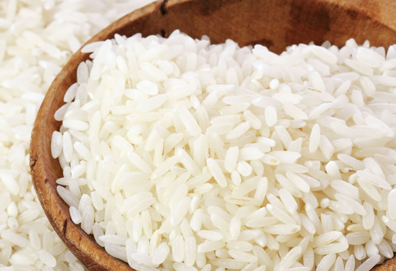 Arroz integral vs. arroz branco